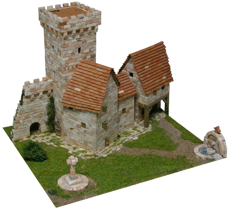 Aedes Ars 1256 Turm Torre Medieval Modellbau Gebäude