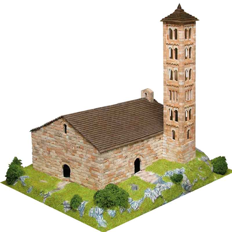 Aedes Ars Kirche Iglesia de Sant Climent de Taüll Modellbau Gebäude