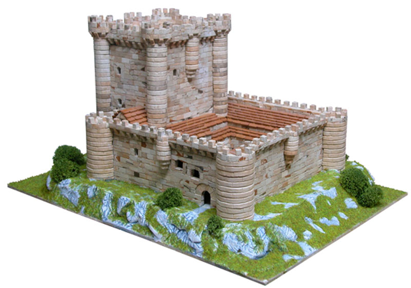 Aedes Ars 1003 Burg Castillo de Fuensaldana Modellbau Gebäude